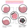Makeup Brush Washing Pad, Makeup Brush Cleaner, Cleaning Sponge for Makeup Brassis, Cute, 3-in-1 Function, Washable, Soft Silicone Material, Pink, 1 Piece