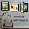 Second Ave Black A4 Kids Art Frame Childrens Artwork Project Frame Front Opening Storage