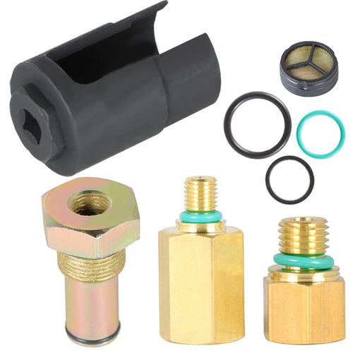 Silscvtt 6.0 High Pressure Oil Pump IPR Valve Air Test Fitting Tool Replacement for Ford 2003-2010 6.0L V8 Turbocharged Modles