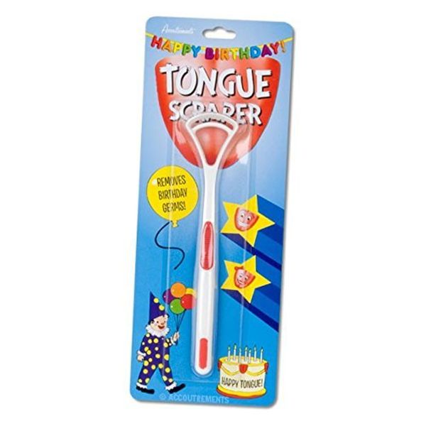 Happy Birthday Tongue Scraper