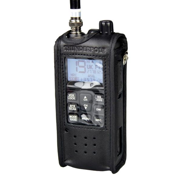 Thunderpole T-X CB Radio Handheld Leather Case & Strap