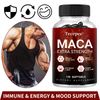 Maca Capsules 6000mg-120Caps Extra Strength Testosteron Boosting Formula for Men
