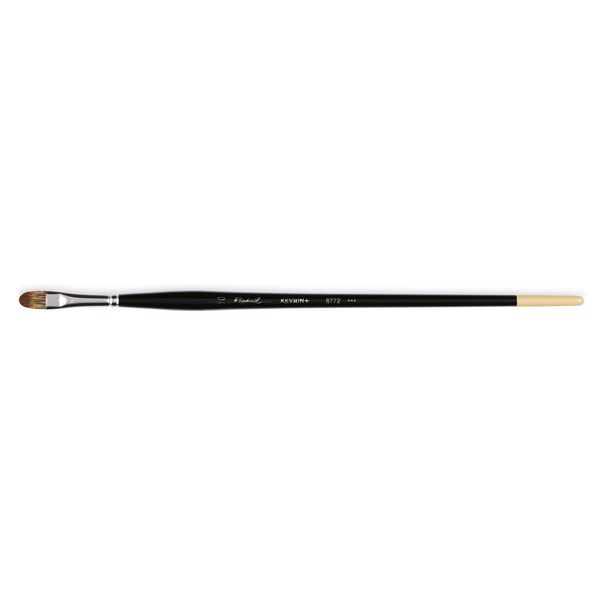 Raphael Kevrin+ 8772 Synthetic Blend Brush, Filbert, 10, Natural