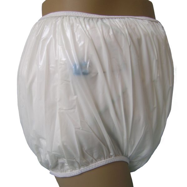 Baby Pants Classic Milky White Adult Pullon Plastic Pants - XLarge