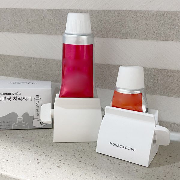 Standing Economical Toothpaste Squeezer Dispenser 1+1