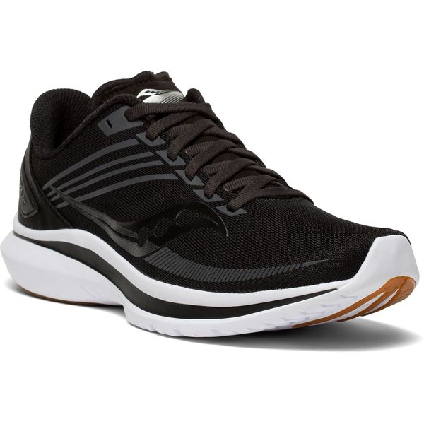Saucony Women's Running Shoe, Black/Gum, 6.5