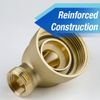 Reusable Sediment Water Filter Spin down Sand Separator 1 in. MNPT 3/4 inch FNPT