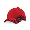 Beechfield Unisex B159.BLK Grand Prix Cap - Black, One Size