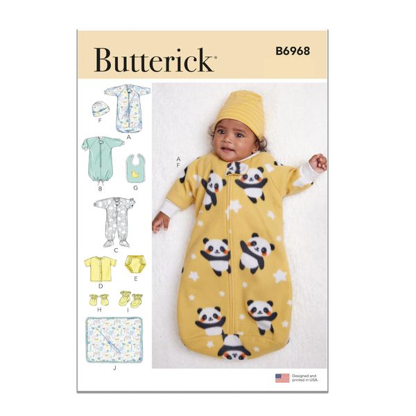 Simplicity Patterns Paper Sewing Pattern 6968 A (XXS-XS-S-M-L)