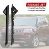 2Pcs For 2011-19 Ford Explorer Left Driver Side Windshield A-Pillar Molding Trim