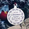 Our 4th Christmas Together PERSONALISED Tree Decoration Couple Gift Keepsake