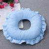 Polyester Face Relax Pillow, Spa Salon Massage Hollowed Rest Pillow Nap Fake Eyelashes And Adhesives For Home For False Eyelashes & Adhesives Beauty Salon(Blue)