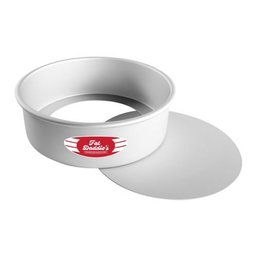 Fat Daddio's PCC-93 Anodized Aluminum Round Cheesecake Pan, 9 x 3 Inch