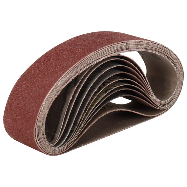 SI FANG 330x30mm Aluminum Oxide Sanding Belts 1.2" x 13", for Mini Electric Belt Sander, Small Bench Sander Grinder for Woodworking, Metal Polishing, Knife Sharpening (10 Pack 1000 Grit)