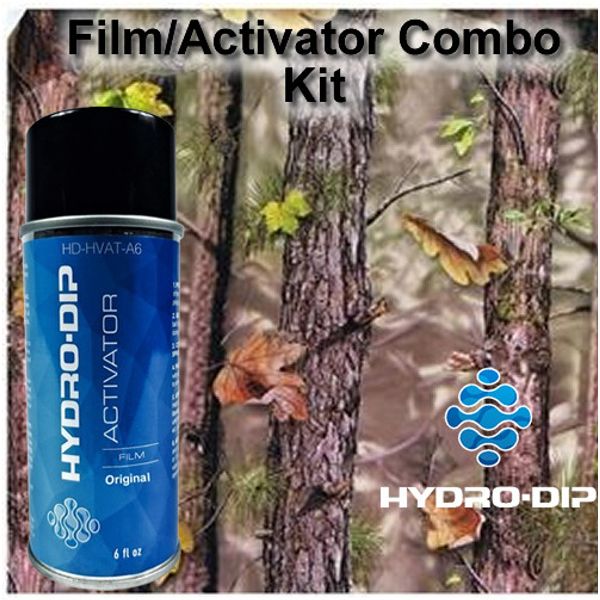Hydro Dip  Film Activator Combo Kit 3D Fall Leaves Camouflage