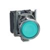 Illuminated Push Button, 22Mm, Green