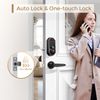 ARPHA Keyless Smart Door Lock Fingerprint WiFi APP Video Camera Doorbell+Knob