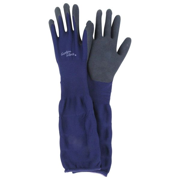 Safety 3 Garden Gloves Comfortable Gloves Navy Long M NVL-M