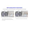 1 13/32'' Overlay Adjustable Soft Close, Concealed Cabinet Hinges - Pack of 60