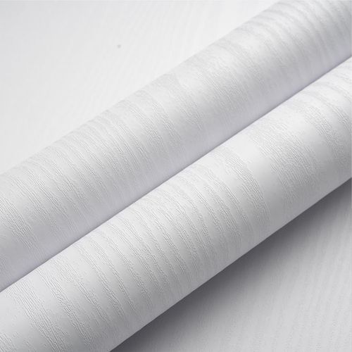 Orainege Peel and Stick Wallpaper Wood Contact Paper 17.7inx118.1in Self Adhesive Wood Grain Wallpaper for Cabinets Kitchen Countertops Furniture Waterproof Removable Easy to Clean,White