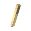ENKI, E29, Square Pencil Design Hand Shower Modern, Handheld Shower Head Replacement, Brushed Brass