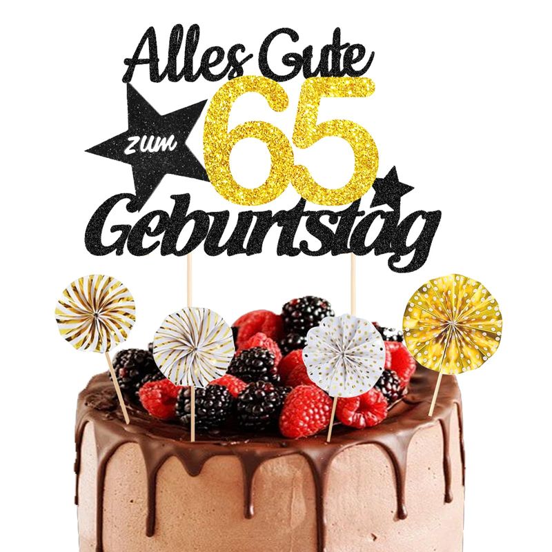 Deko 65 Geburtstag