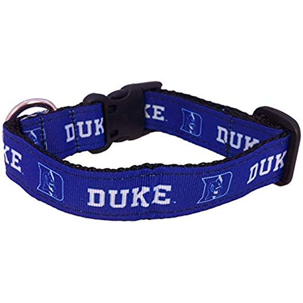 Collegiate Dog Collar (Medium, Duke Blue Devils)