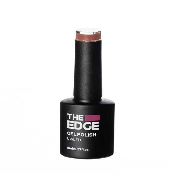 THE EDGE Gel Nail Polish 8ml - The Terracotta - UV/LED Manicure/Pedicure for Salon & Home Use, Highly Pigmented/Long Lasting/2-Coat Coverage