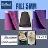 StoffBook White Stable Craft Felt Bag CA.5MM Fabric Material, b527