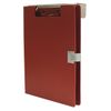 Omnimed 205603-RD Covered Over-The-Bed Poly Clipboard, Red