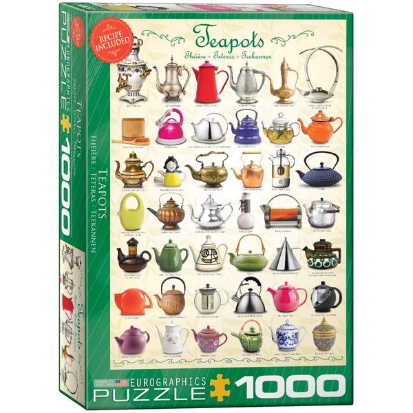 EuroGraphics Teapots Puzzle (1000-Piece) (6000-0599)