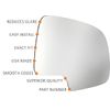 Burco 4756 Side View Mirror Subaru Ascent 2019-2022 Driver