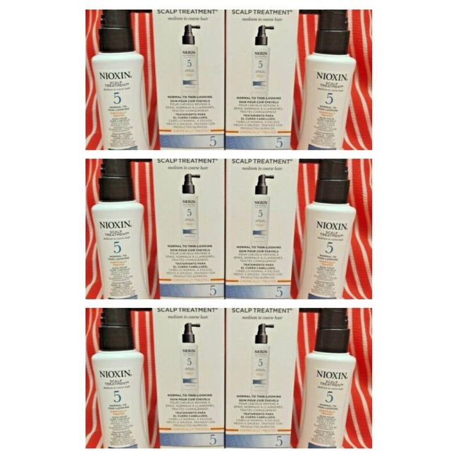 6 Nioxin Scalp Therapy Treatment #5 New In Box 1.7 oz Each BLOWOUT SALE!!!!!!