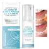 Aligner & Retainer Cleaner - Clear Solution for Mouth Guards, Whitening & Cleaning, Includes 60ml Cleaning Foam. Ideal for Teeth Alignment