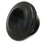 JT Manufacturing Bulkhead, 1-1/2" Thread x Slip, Black (Short Body)