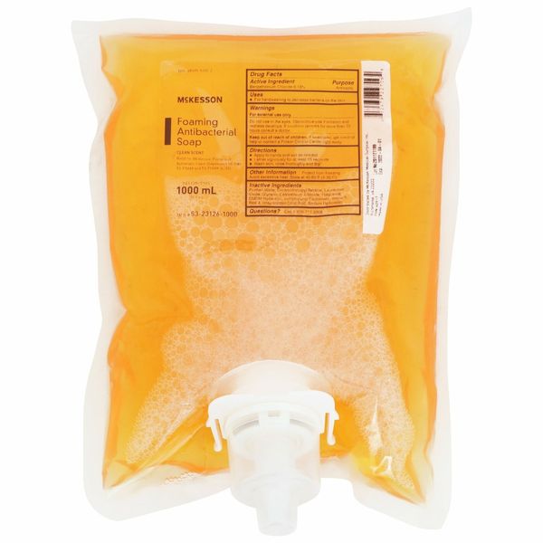 McKesson Foaming Antibacterial Soap Scented 1000 mL 4 Ct