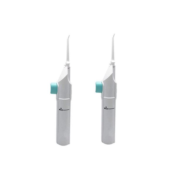 Cordless Water Flosser Oral Irrigator Portable Dental Teeth Cleaning 2pcs