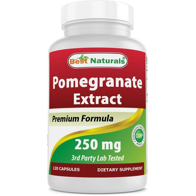 Best Naturals Pomegranate 250 mg 120 Capsules