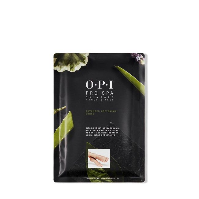 OPI ProSpa Intensive Moisturising Socks, With Macadamia Oil & Shea Butter for anti-ageing and to soften dry skin, Advanced Softening Treatment for Hands