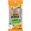 Mechanical Pencils, .7mm w/ 3 Leads, 10/PK, Assorted by Bic