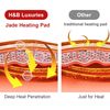 Natural Jade Infrared Heating Pad w/Smart Controller Memory Function 15" x 19"