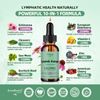 Lymphatic Drainage Drops - Lymph Detox Cleanse For Immune Support - 1 Fl Oz