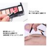Eyeshadow Brush, Sponge Tip, Disposable, Double Eyeshadow Brush, Pack of 100, Cosmetic Tool, Portable