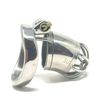 Bondage Masters Male Chastity Device With Hidden Padlock And Ergonomic Back Ring