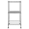 3-Tier Square Kitchen Storage Rack Wire Shelving Unit Steel Wire Shelving Tower