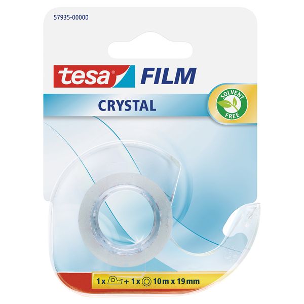 Tesa Powerstrips Adhesive Tape 1.5 m x 19 mm Transparent