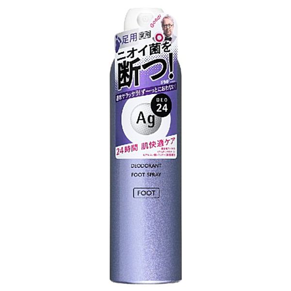 AG Deo 24 Foot Spray h L size Unscented 142g / Shiseido