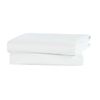 Flannel Crib Protector Pad，100％ Waterproof Mattress Protector Pad, One Size, 27" X 39", 2Pack