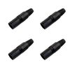 BESCOOS Toronce Profession RJ45 Date Media Ethercon Cable Connector(Black,4Pack)
