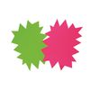 P.50 Fluorescent Pink/Green Explosions 8 x 12 cm 780 g